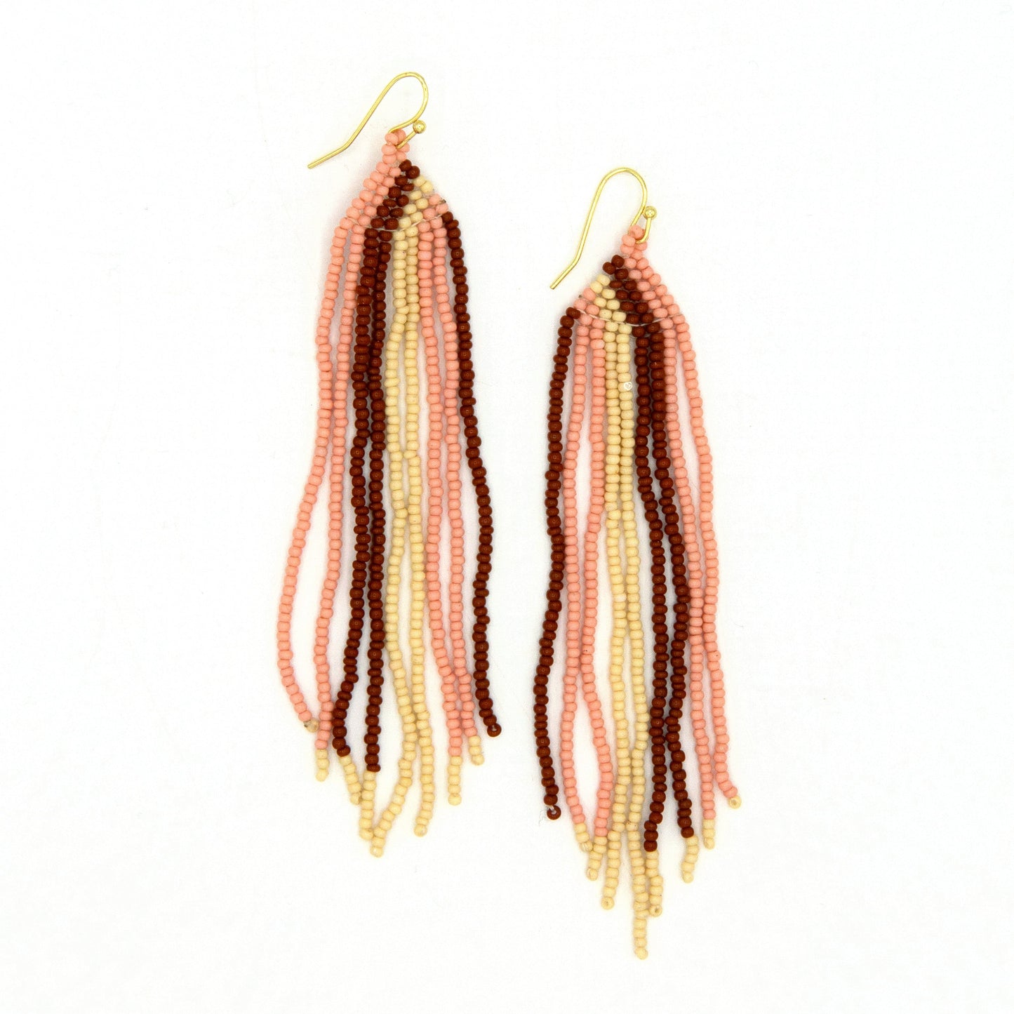 Beaded Fringe Earrings