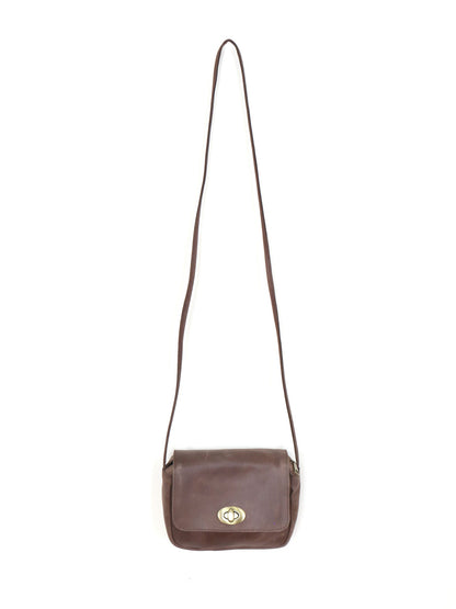 chocolate eco-friendly small crossbody bag | Fair Anita