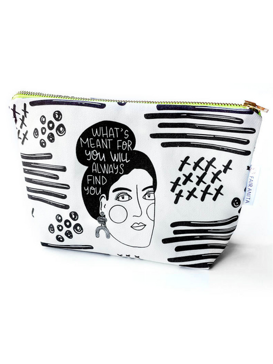 Feminist and fair trade cosmetic bag | Fair Anita