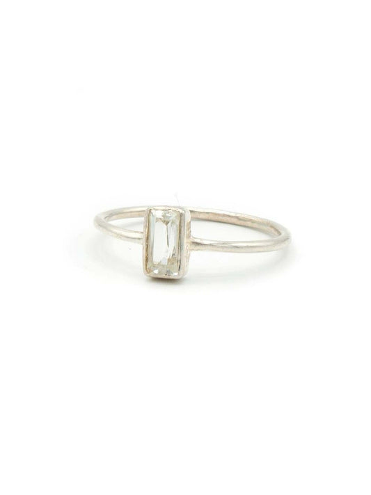 sterling affordable crystal ring | Fair Anita