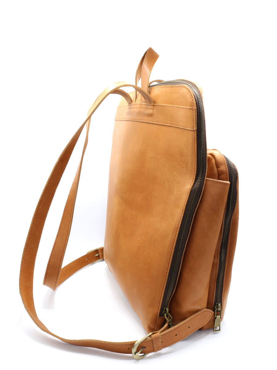 Voyager Leather Backpack from Ethiopia | Fair Anita Voyager Leather Backpack from Ethiopia | Fair Anita