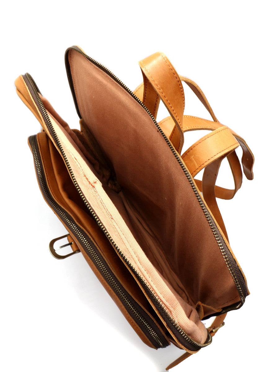Voyager Leather Backpack from Ethiopia | Fair Anita