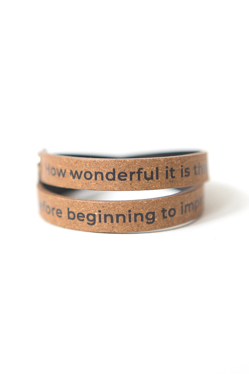 Anne Frank quote bracelet | Fair Anita