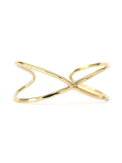 Delicate gold cuff bracelet | Fair Anita