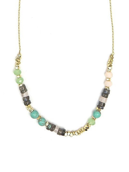 Playful Pastels Beaded Necklace
