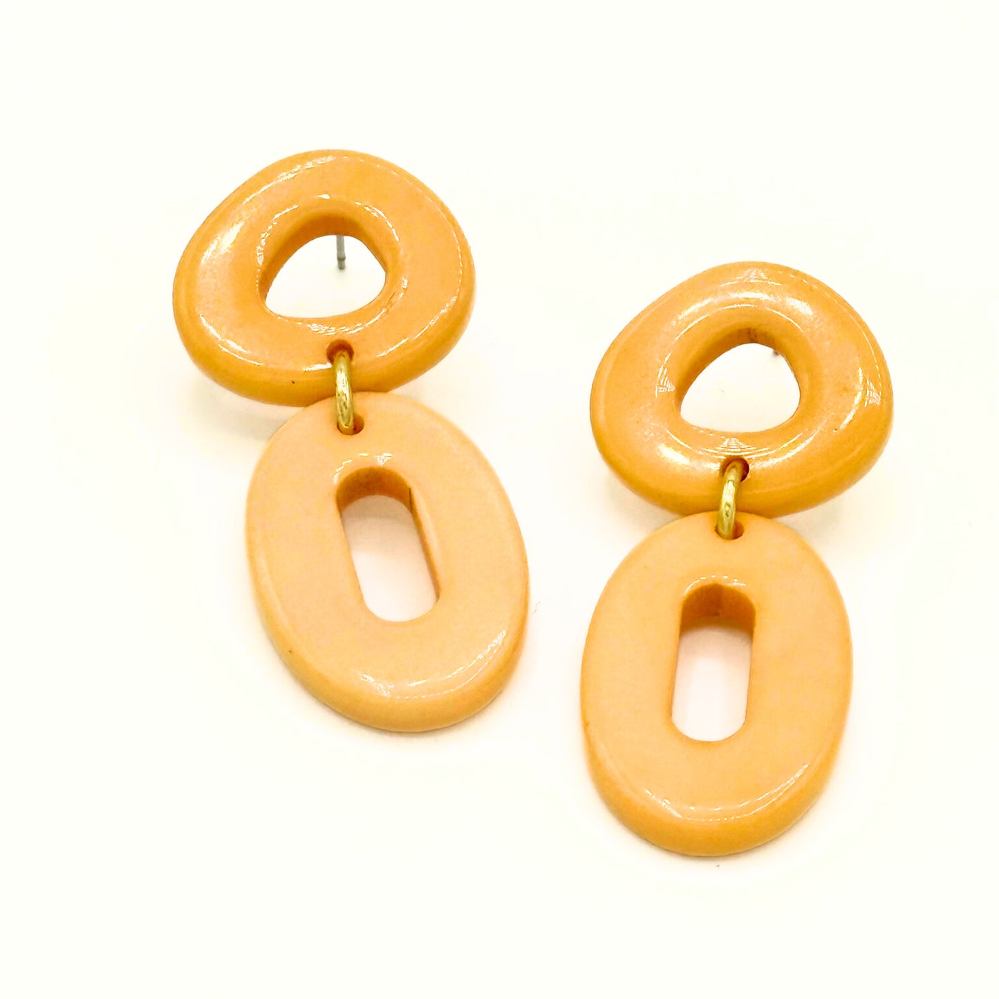 Link Resin Drop Earrings