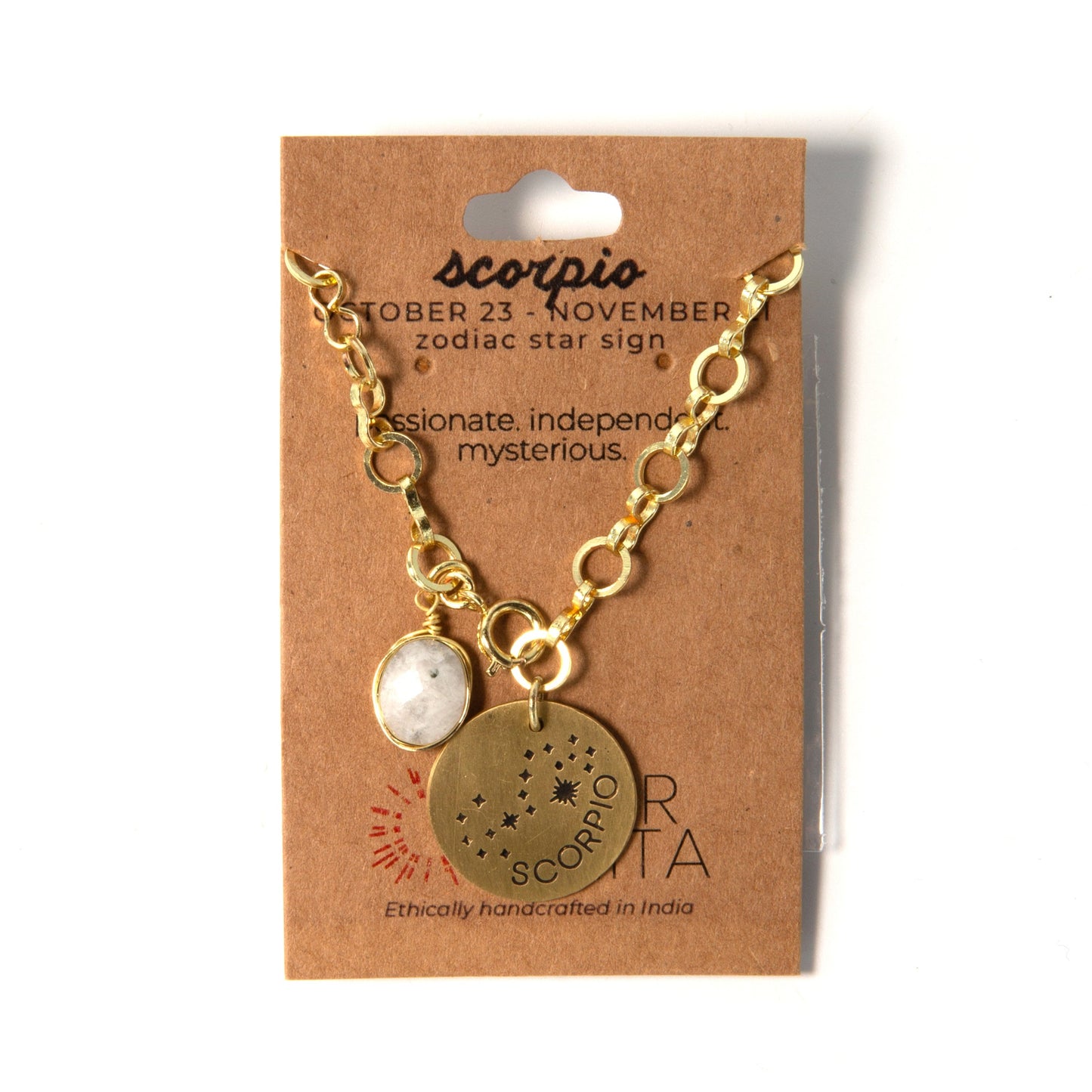 Zodiac Star Sign Necklace