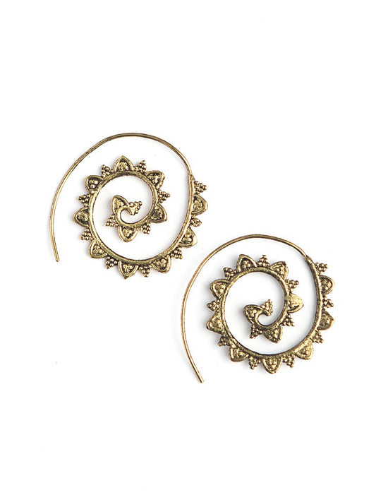 Fair trade spiral earrings | Fair Anita